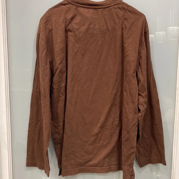 Cosi Concepts Men's Brown Camo Long Sleeve T Shirt Sz M - Picture 4 of 4